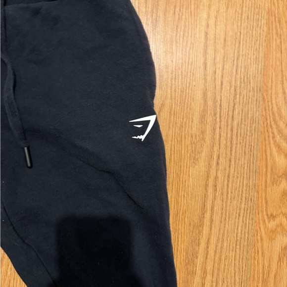 Gymshark High Rise Solid Black Jogger Sweatpants - Picture 2 of 4